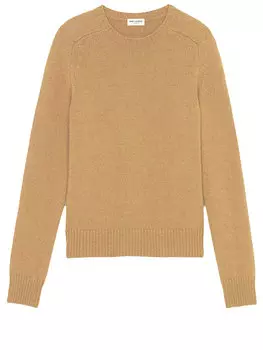 Свитер Saint Laurent Wool, бежевый