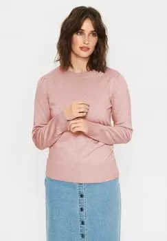 Свитер Saint Tropez Mila, розовый меланж