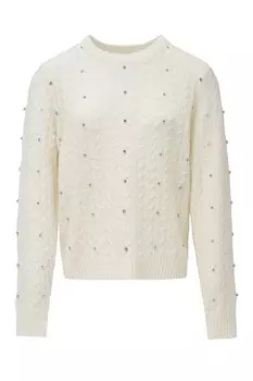 Свитер Salsa Jeans, экрю