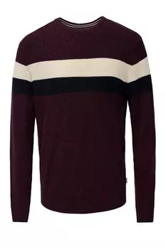 Свитер Salsa Jeans, бордовый