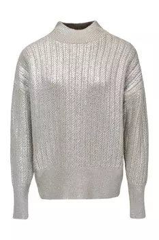 Свитер Salsa Jeans, серебряный