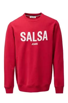 Свитер Salsa Jeans Sweatshirt, красный