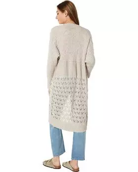 Свитер Saltwater Luxe London Long Sleeve Sweater Duster, цвет Bone