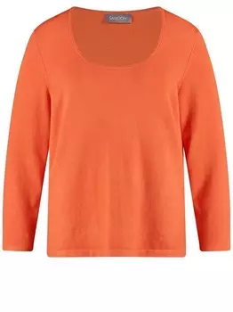 Свитер Samoon, оранжевый