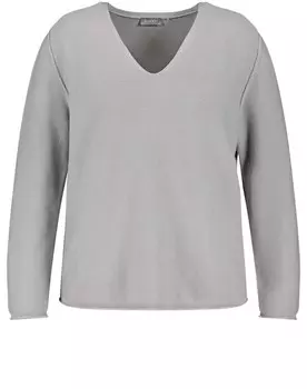 Свитер Samoon, пестрый серый