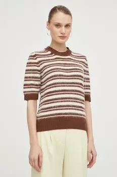 Свитер Samsoe Samsoe, коричневый