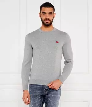 Свитер Сан Кассий Regular fit Hugo, серый