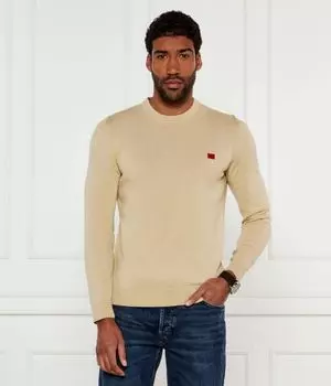Свитер Сан Кассий Regular fit Hugo, желтый