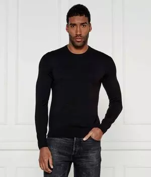 Свитер Сан Коди Slim fit Hugo, черный