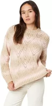 Свитер Sanctuary Pointelle Sweater, цвет Pink Moonlight Multi
