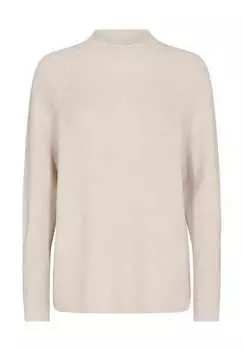 Свитер "sc-kanita 4" воротник стойка Soyaconcept, бежевый