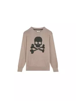 Свитер Scalpers, бежевый/пятнистый бежевый