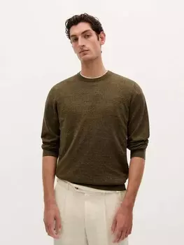 Свитер Scalpers, цвет Green/Khaki