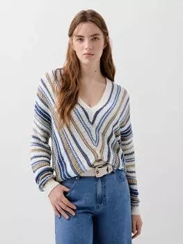 Свитер Scalpers, синий/светло-синий