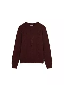 Свитер Scalpers Sweater, бордовый