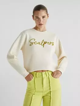 Свитер Scalpers Sweatshirt, экрю