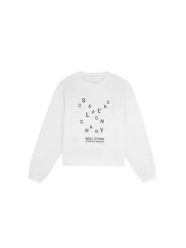 Свитер Scalpers Sweatshirt, белый