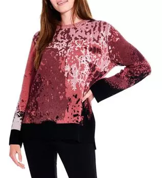 Свитер Scenic в красном цвете Multi Nic + Zoe