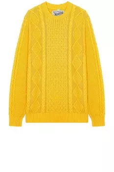 Свитер Schott Cableknit, цвет Sunflower