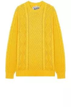Свитер Schott Cableknit, цвет Sunflower