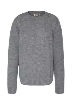Свитер Schott, серый