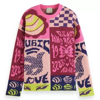 Свитер Scotch & Soda 174611, розовый