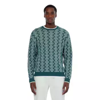 Свитер Scotch & Soda 179915 Regular Fit, зеленый