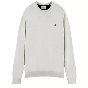Свитер Scotch & Soda Essentials Crew Neck, серый