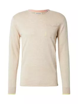 Свитер SCOTCH & SODA, пятнистый бежевый