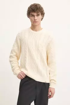 Свитер SCRIPT CABLE Dickies, бежевый