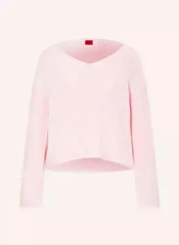 Свитер scubed Hugo, розовый