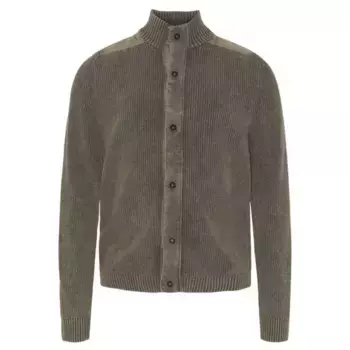 Свитер Sea Ranch All Knit cardigan, коричневый