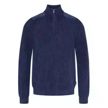 Свитер Sea Ranch Archibald half zip, синий