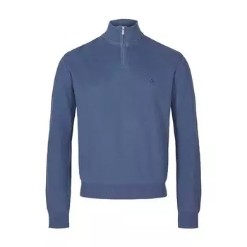 Свитер Sea Ranch Aslak Half Zip, синий