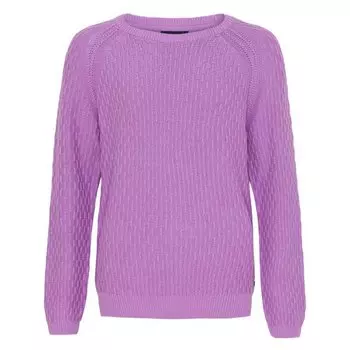 Свитер Sea Ranch Florentine Round Neck, фиолетовый