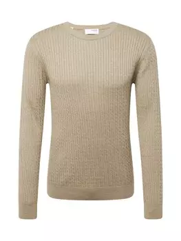 Свитер Selected BERG, хаки