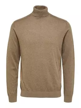 Свитер Selected BERG, темно-бежевый