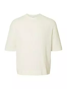 Свитер SELECTED COLTON, кремовый