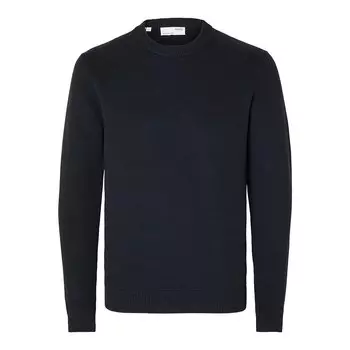 Свитер Selected Dane Crew Neck, синий