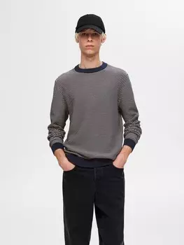 Свитер SELECTED HOMME Sweater, синий