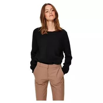 Свитер Selected Lulu O Neck, черный