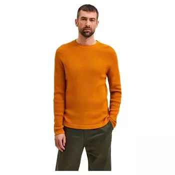 Свитер Selected Rocks Crew Neck, оранжевый