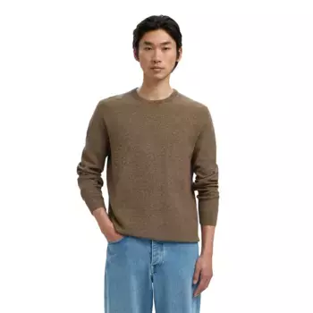 Свитер Selected Ross, коричневый