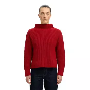 Свитер Selected Selma Sus high neck, красный