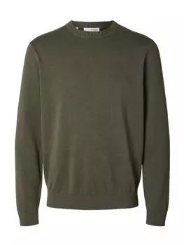 Свитер SELECTED SLHBERG, оливковый