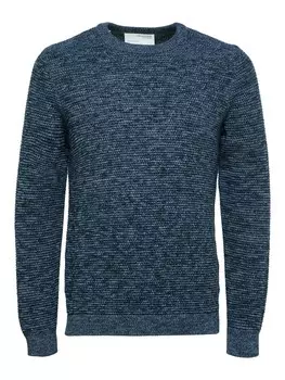 Свитер Selected VINCE, темно-синий