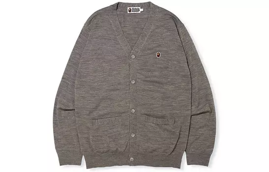 Свитер серии Ape Head для мужчин A Bathing Ape, серый