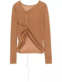 Свитер Сесили Бансен Усси Cecilie Bahnsen, коричневый