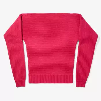 Свитер-шарф Michael Kors Cashmere, фуксия