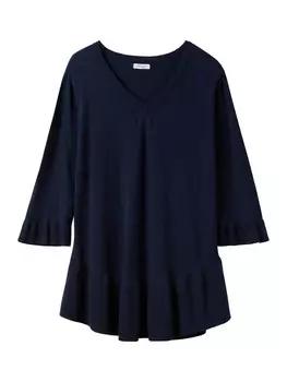 Свитер Sheego, ночная синяя